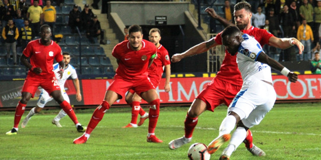 Antalyaspor deplasmanda Ankaragücü'nü tek golle geçti