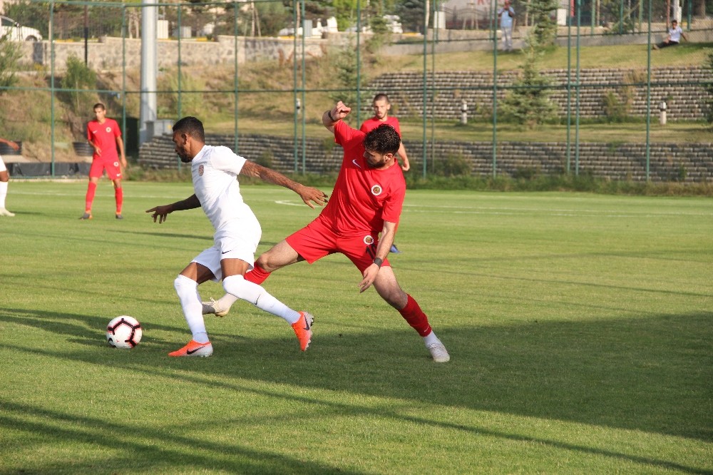 Antalyaspor ile Gençlerbirliği hazırlık maçında 1-1 berabere kaldı 
