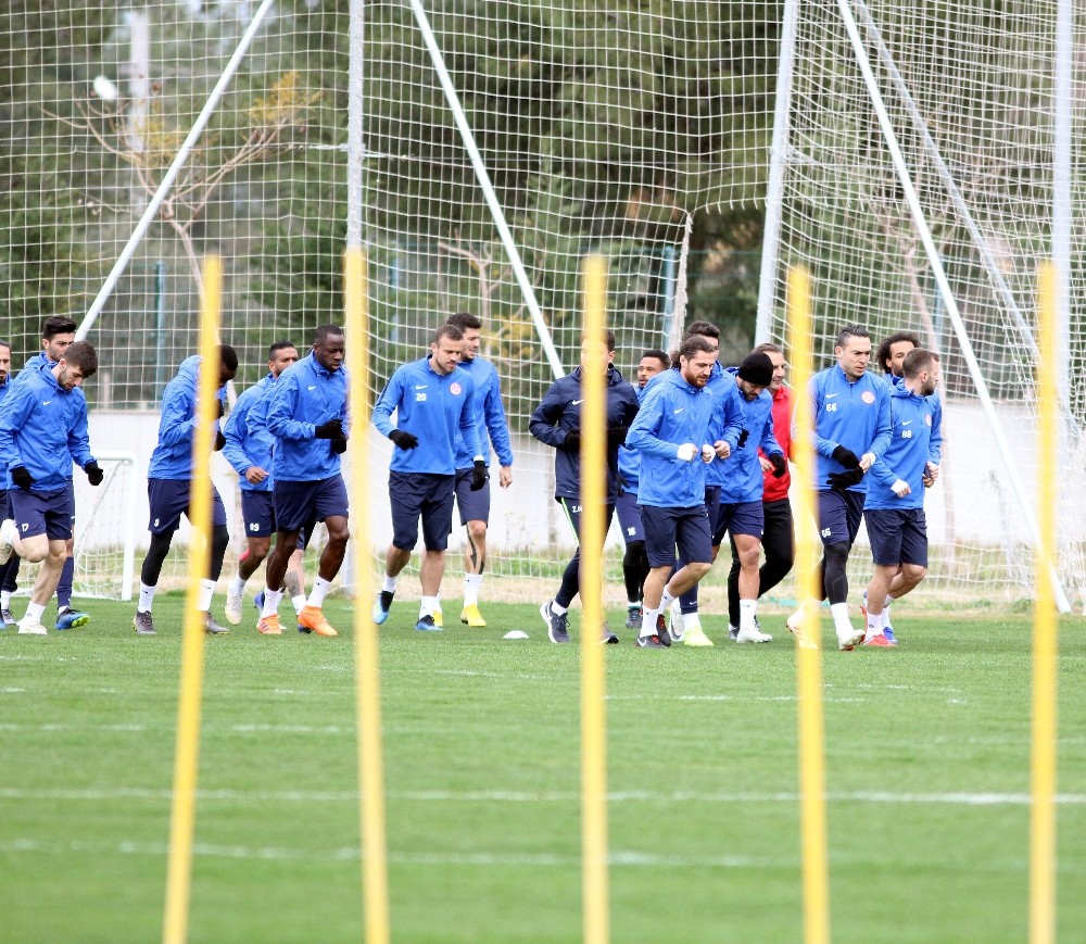 Antalyaspor taktik çalıştı 