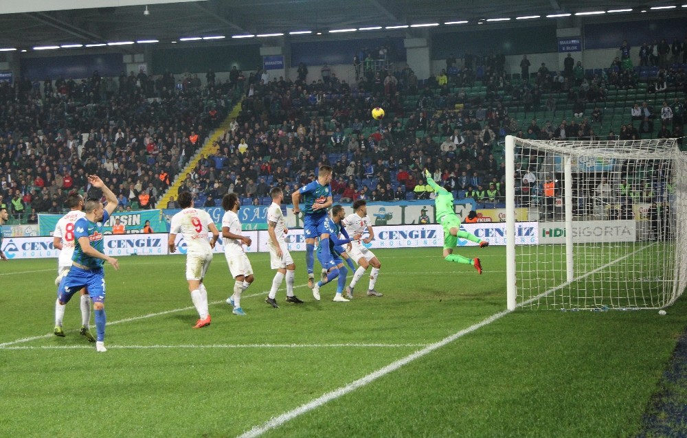 Antalyaspor ve Çaykur Rizespor Süper Lig’de 23. randevuda 