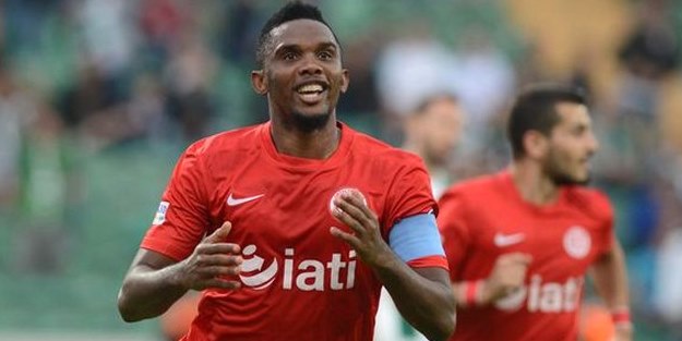 Antalyaspor'da Eto'o şoku yaşınıyor