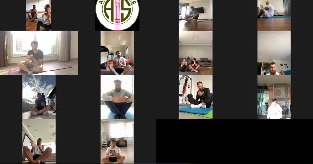 Antalyaspor’da ’Yoga Günü’ 