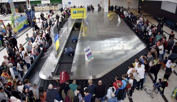 Antalya'ya gelen turist sayısı yükseldi