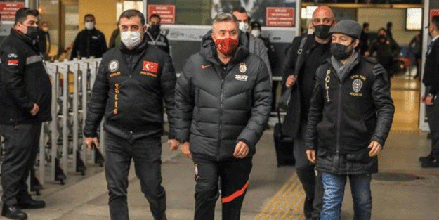 Antalya'ya giden Galatasaray'a 