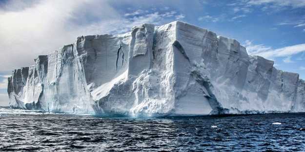 Antarktika buzu eriyince ortaya çıktılar!