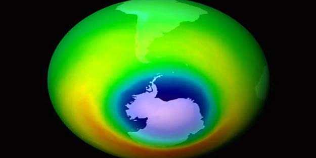 Antarktika üzerindeki ozon deliği maksimum büyüklükte!
