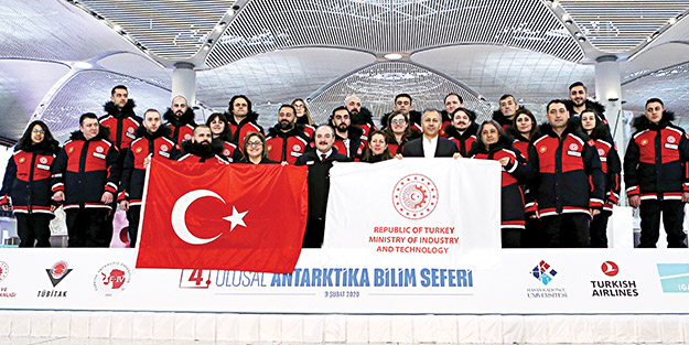 “Antarktika’da ev sahibiyiz”