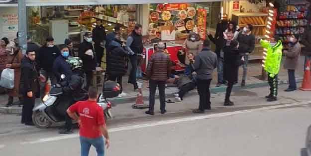 Anten takarken düşen kadın ağır yaralandı