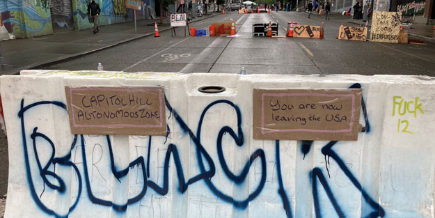 Antifa ABD'de özerklik ilan etti