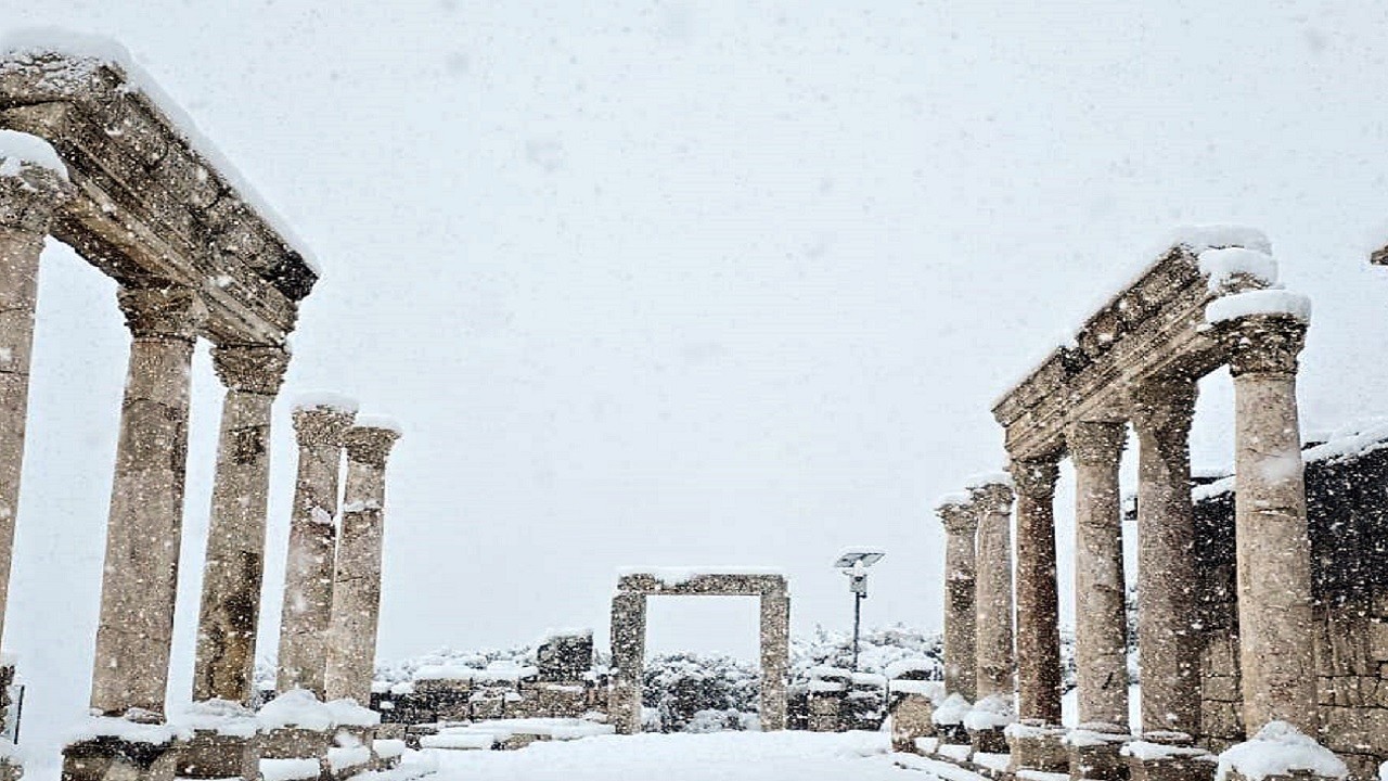Antik kentlerde kış masalı