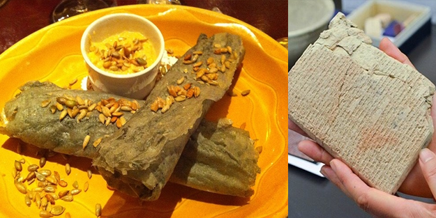 Antik tatlar: Roma dönemine ait tariflerle yemekler yapıldı...