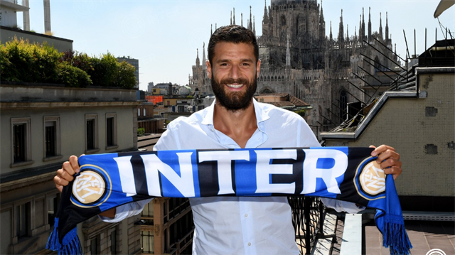 Antonio Candreva Inter'e transfer oldu