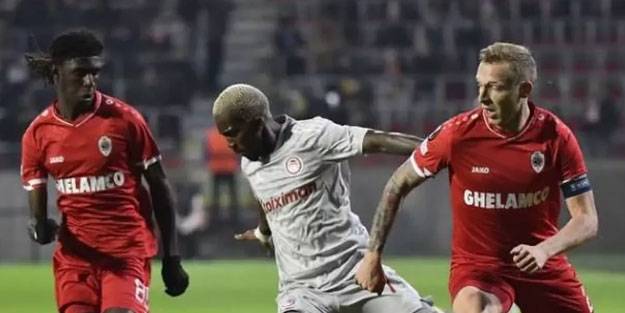 Antwerp UEFA Avrupa Ligi'nde ilk kez kazandı