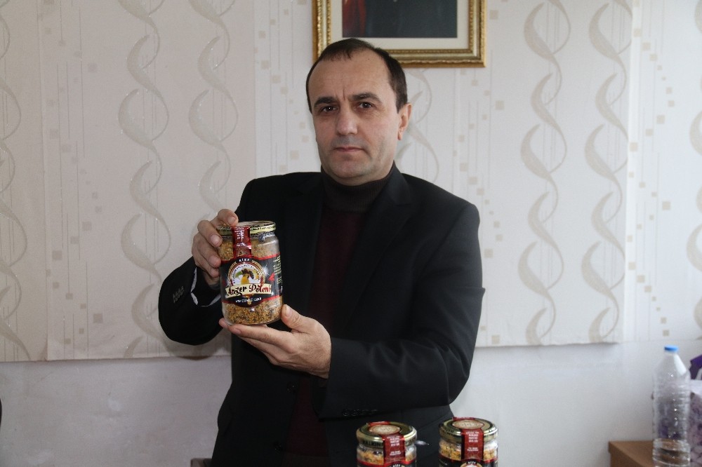 Anzer’in Poleni balından değerli 