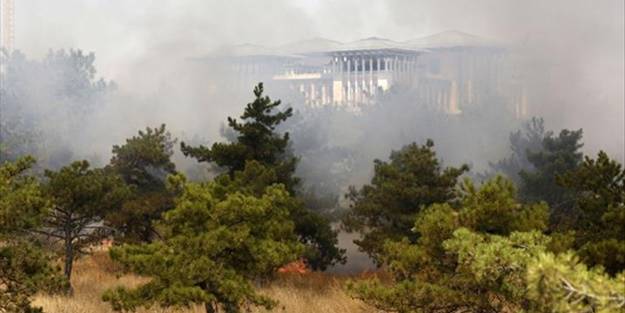 AOÇ’de çıkan yangın kontrol altına alındı