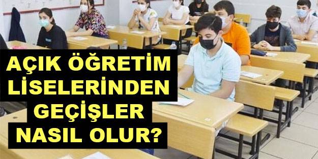 AÖL’den normal liseye geçiş ve nakil işlemleri! Açık öğretim liseleri nakil ve geçişler nasıl olur?