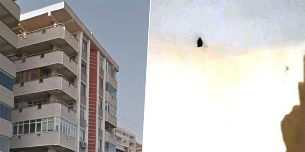 Apartmana giren yarasa vatandaşları ayağa kaldırdı