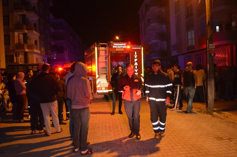 Apart’ta yangın: 1 ölü 