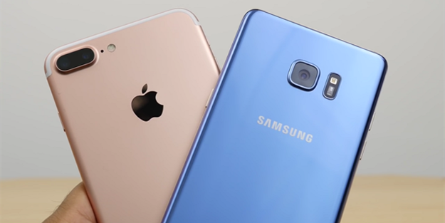 Apple, Samsung'u solladı