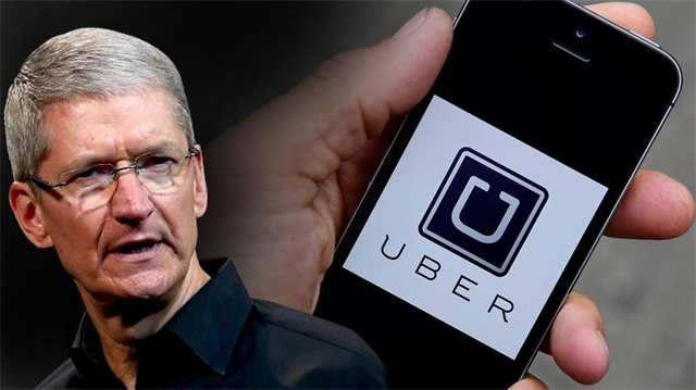 Apple'dan Uber'e fırça