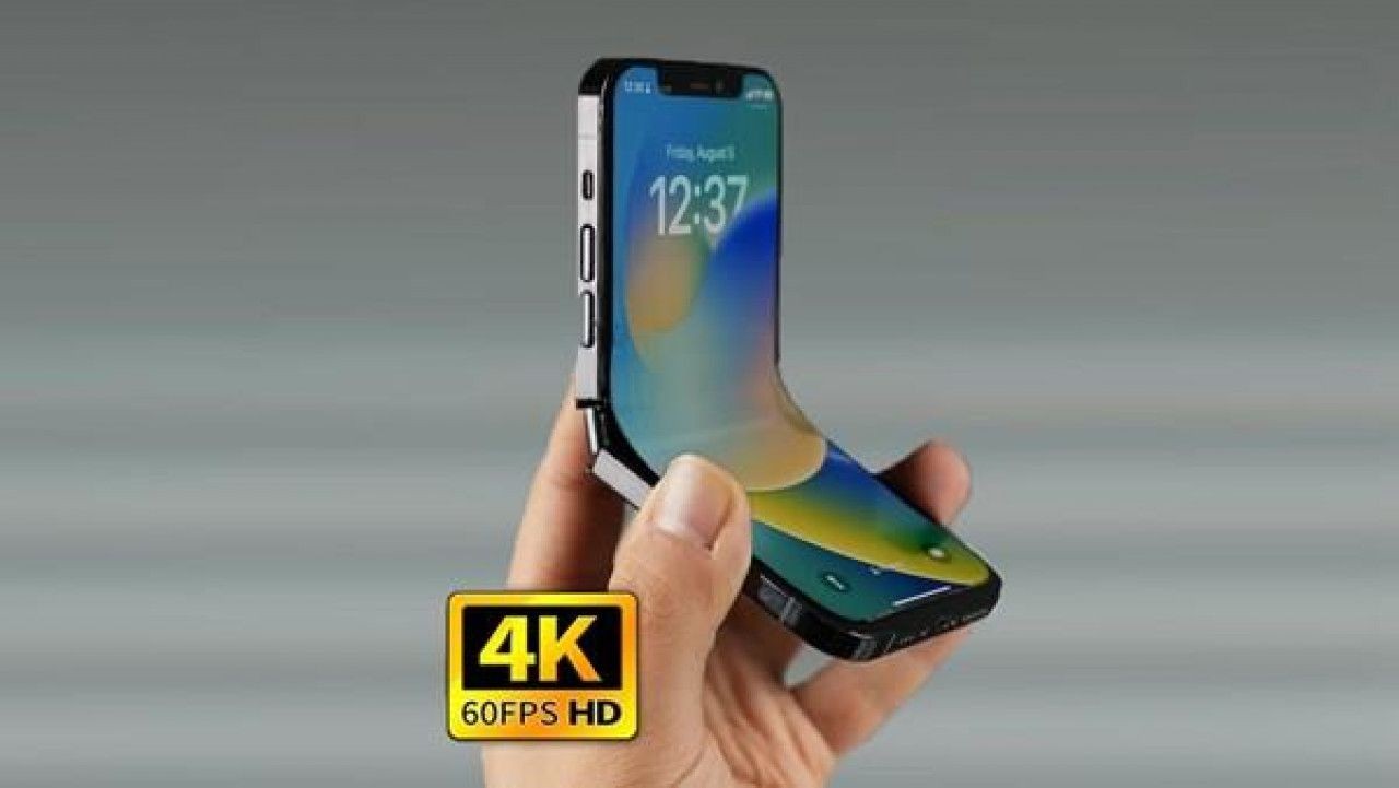 Apple'ı bekleyemedi kendisi yaptı! İşte dünyanın ilk katlanabilir İphone'u