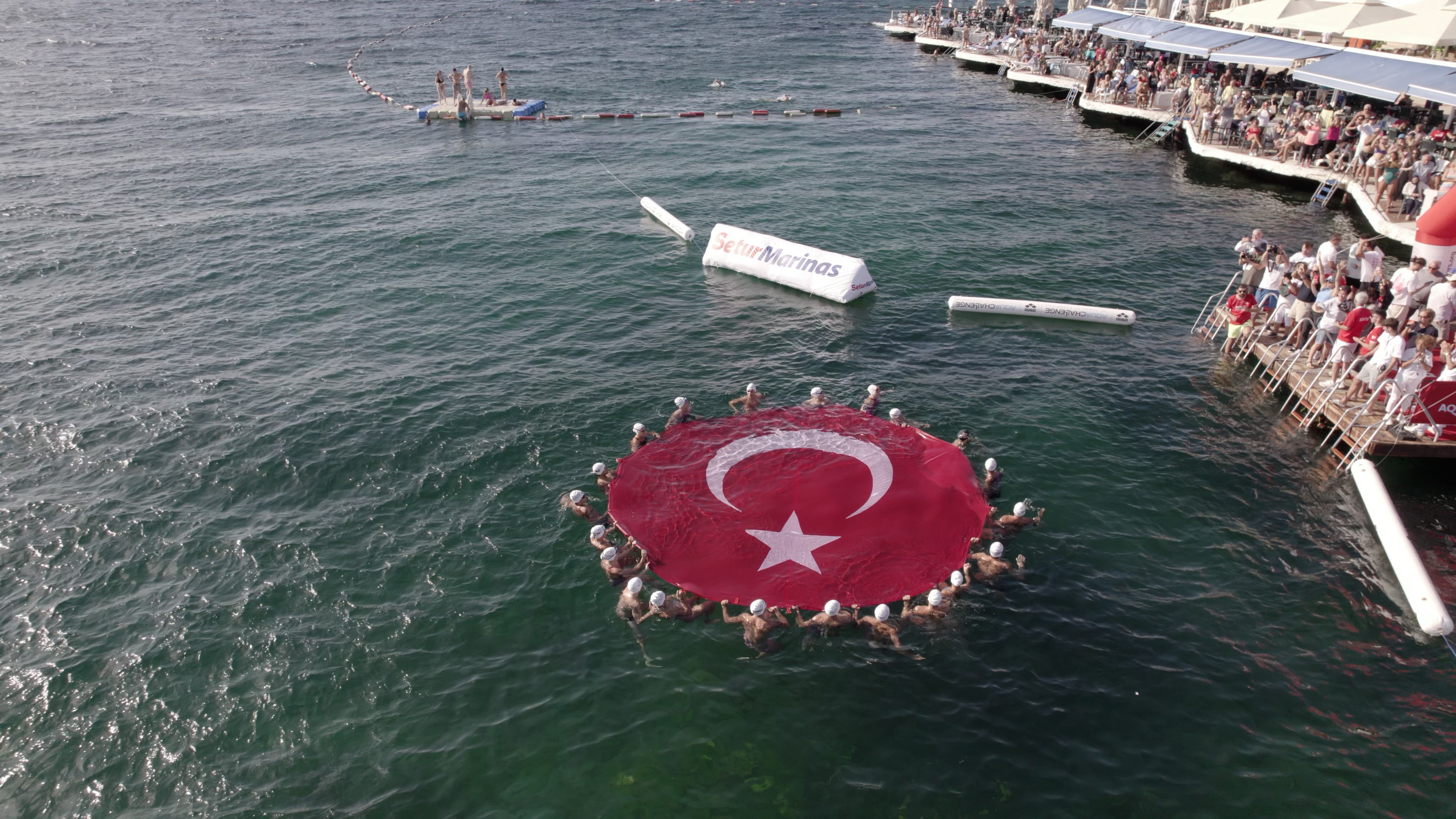 AquaChallenge Heybeliada Etabı’nda sporcular Quick ile kulaç attılar