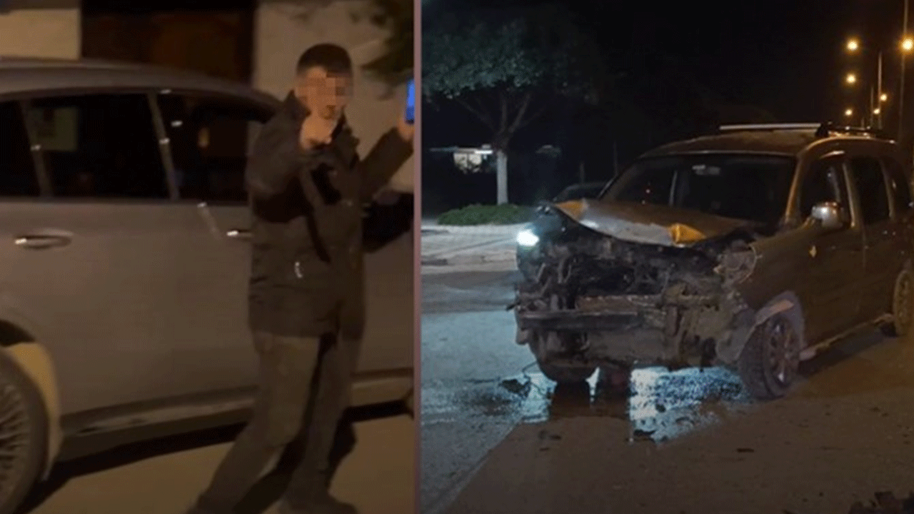 'Araba sizin olsun'! Kaza yerinden kaçan sürücü pes dedirtti!