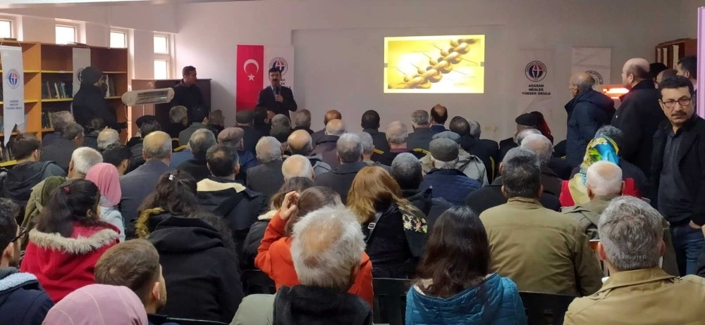 Araban MYO’da 4. çiftçi eğitimi semineri 
