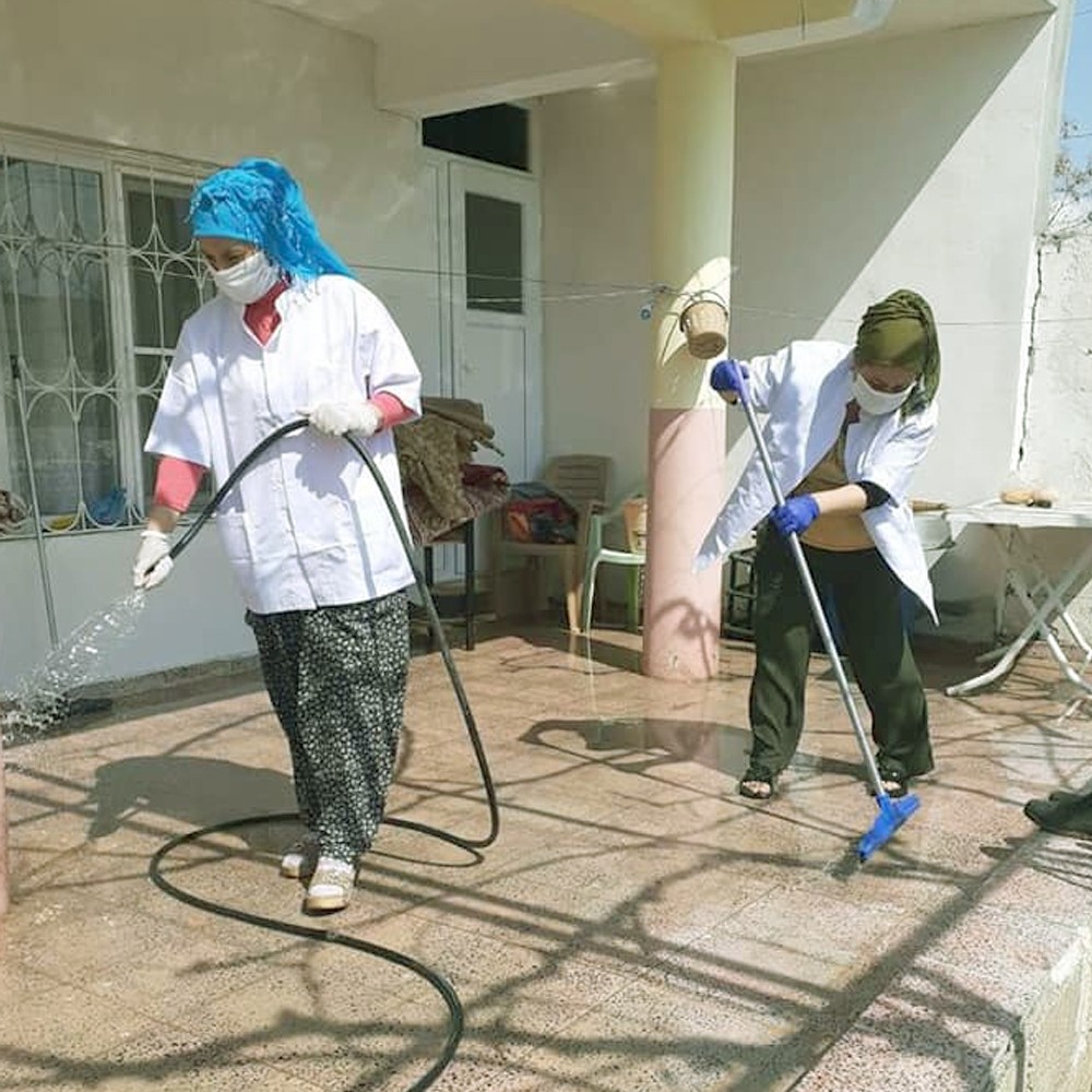 Araban’da yaşlılara hizmet sürüyor 