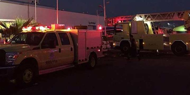 Arabistan'da yangın: 12 ölü