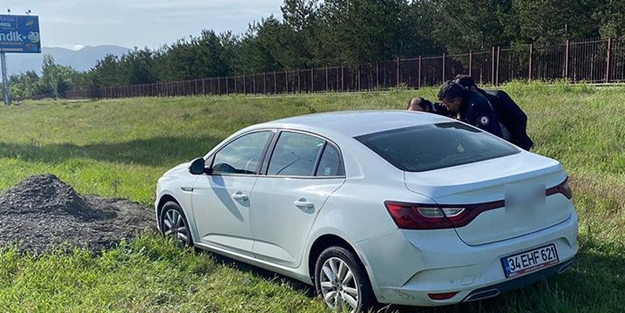 Araç içerisinde başından vurulmuş halde bulundu
