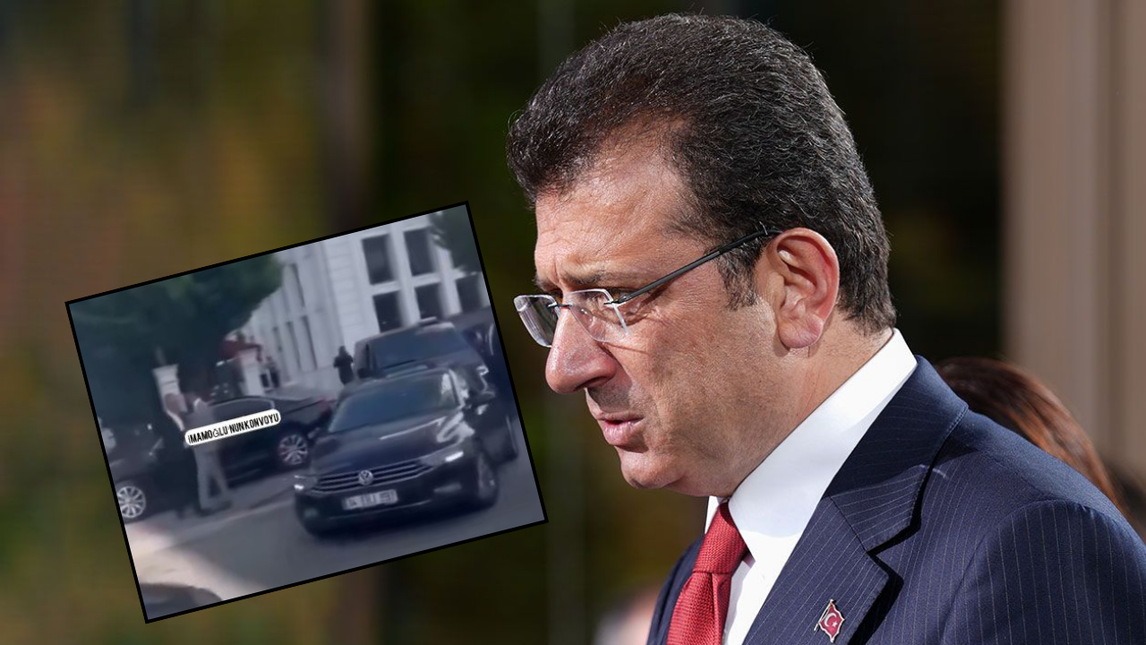 Araç sayılarının sonu gelmiyor! Karşınızda Ekrem’in şatafatlı koruma konvoyu