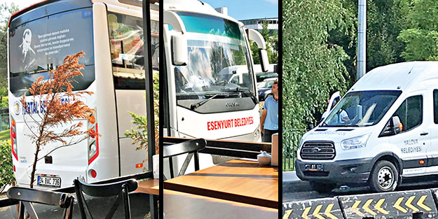 Araç teşhircilerinin son marifeti! CHP’li belediyeler Canan için otobüs kaldırdı