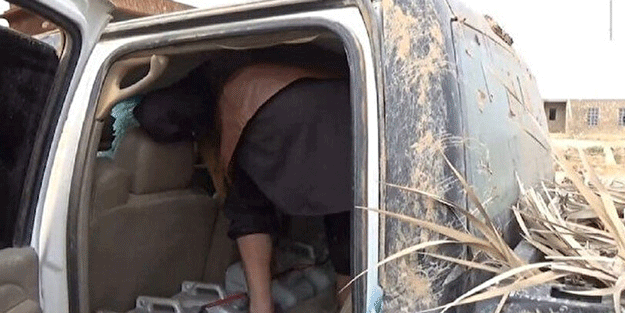 Araca bomba yerleştirmek üzereydi Operasyonla yakayı ele verdi.