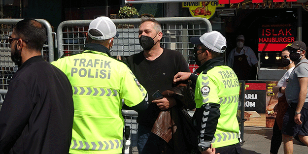 Aracı çekiciden düştü! Çılgına döndü
