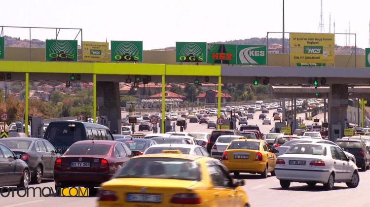 Aracı olamadan HGS cezası yedi