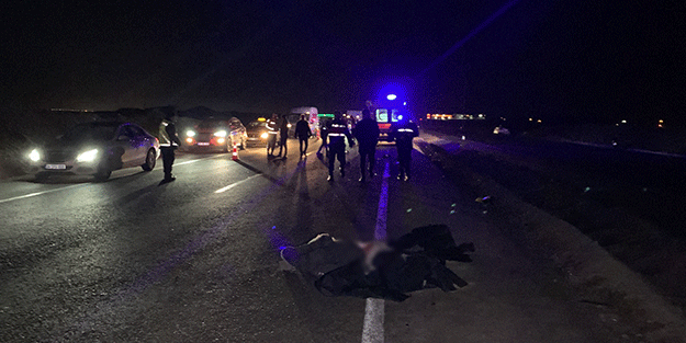 Aracın çarpmasıyla 25 metre sürüklendi