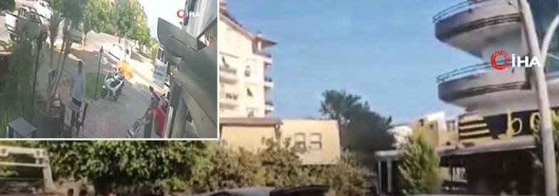 Aracın motoru yola fırladı! Antalya'da dehşet kaza