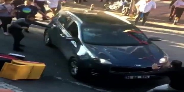 Aracını vatandaşların üzerine süren şahsın kimliği belli oldu! Geçen yıl...
