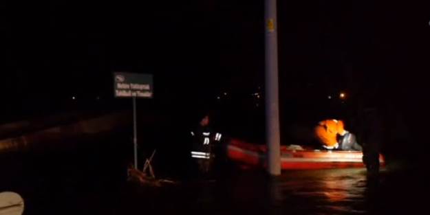 Aracıyla Tunca Nehri'ne düştü
