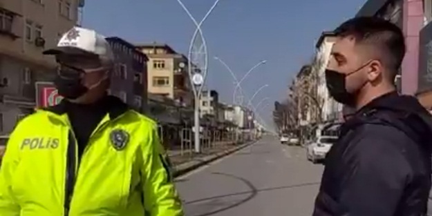 Aracıyla yakalanan şahıs kendini böyle savundu