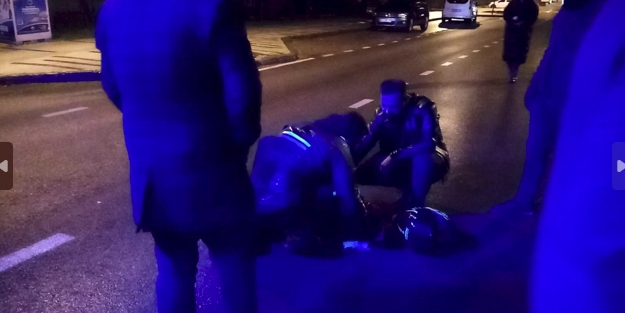 Aracıyla yayaya çarpan kadın sürücü gözyaşlarını tutamadı