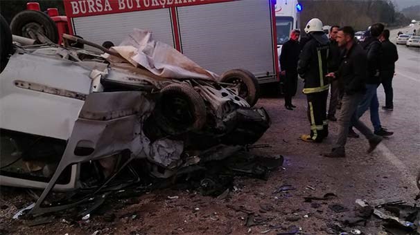 Araçlar bu hale geldi... Bursa'da iki kardeşin feci sonu!