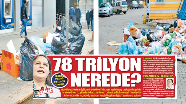 Araçlar depoda paralar repoda