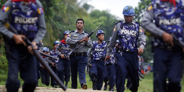 Arakan'da Müslümanlara zorbaca operasyon!