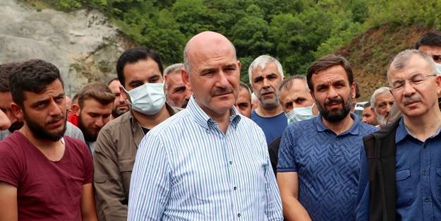 Arama çalışmaları sürüyor! Bakan Soylu bölgede