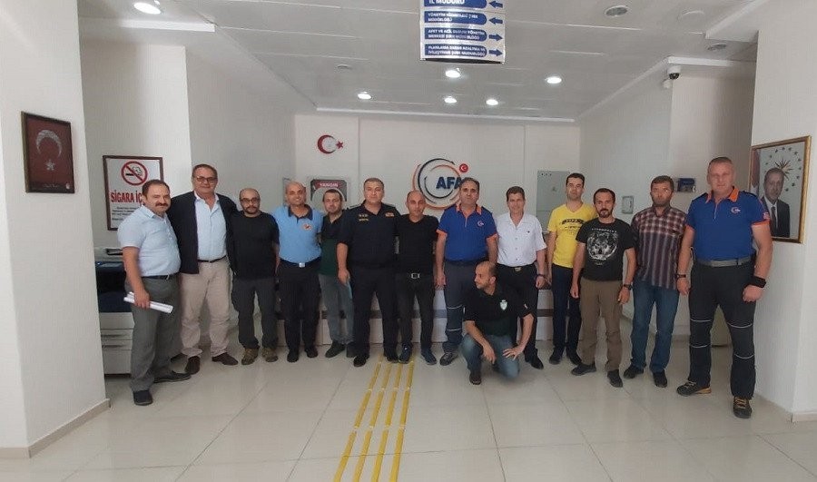 Arama Kurtarma Hizmet Grubu Toplantısı yapıldı 