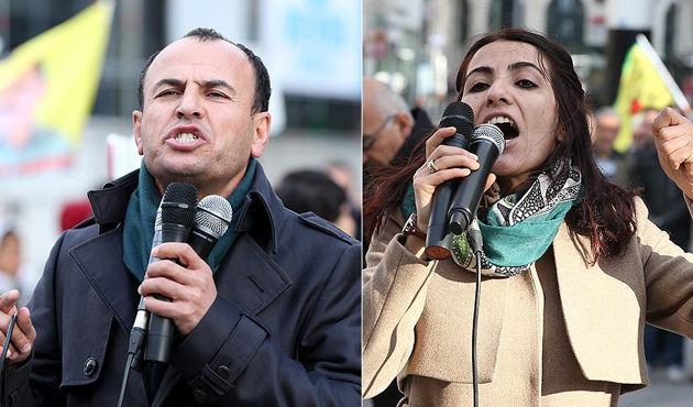 Aranan HDP'li vekiller Brüksel'de görüntülendi