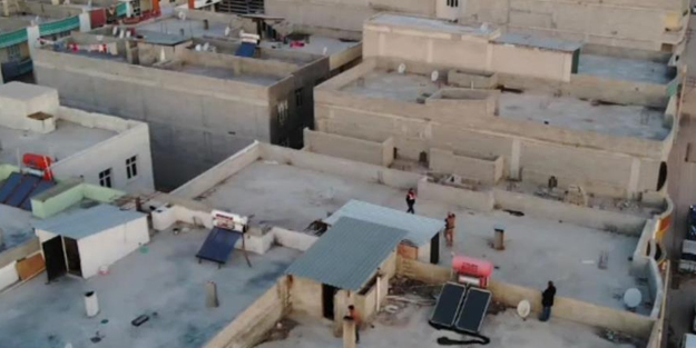 Aranan hükümlü için drone destekli operasyon