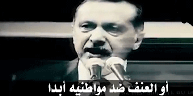 Ortadoğu'da paylaşım rekorları kıran Erdoğan videosu!